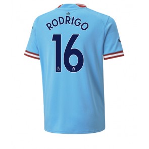 Manchester City Rodri Hernandez #16 Hemmatröja 2022-23 Kortärmad